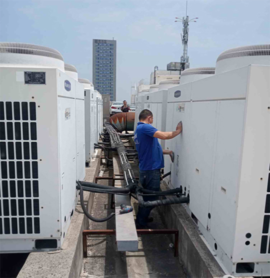 宜兴中央空调制热和不制冷系统维修方法